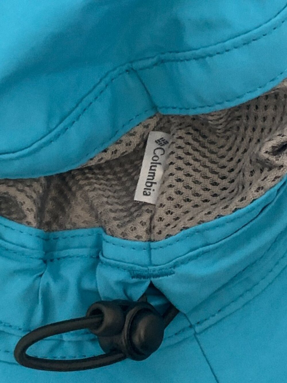 Columbia Bora Bora Booney Sun Hat Blue  Mesh Hiking Fishing CU9107 O/S - Picture 6 of 6
